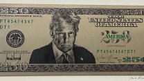 Další chlouba Donalda Trumpa: rýsuje se 250dolarová bankovka s jeho portrétem