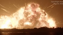 Raketa Jeffa Bezose explodovala při testu