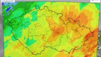 Ve středu byly kvůli dešti rekordně nízké teploty