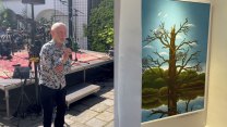 Antonín Vojtek vystavil v Hustopečích své nejnovější obrazy