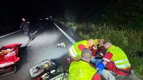 Chodkyně u Karviné nepřežila střet s autem