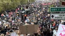 FOTO: Sobotní protesty ve Francii