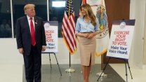 Trump odvolil na Floridě, využil možnosti předčasného hlasování